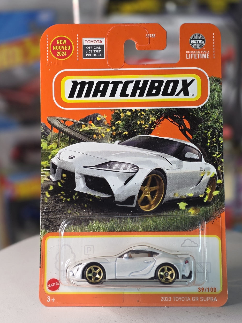 Matchbox 2023 Toyota GR Supra White